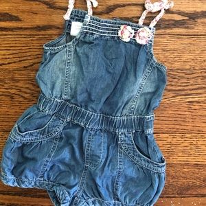 Koala Kids Chambray Overalls Size 6-9 months